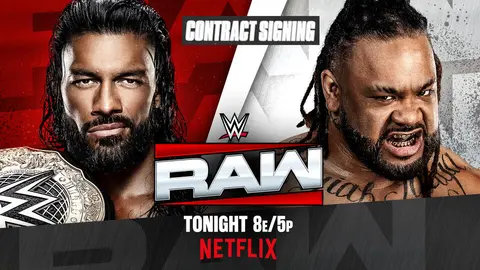 Roman y Jacob firmarán contrato este lunes 4 de mayo en Raw | wwe.com