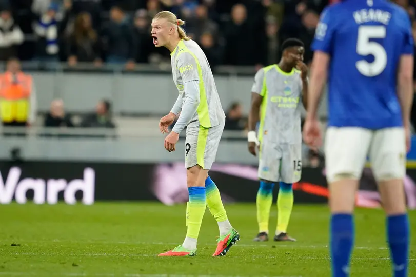 Haaland ante Everton l AP