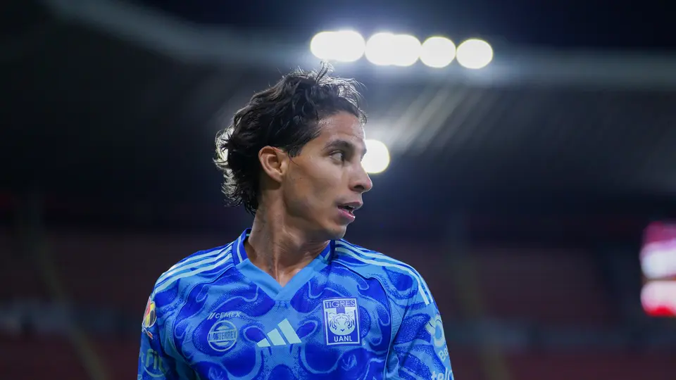Diego Lainez con Tigres en el Clausura 2026 de la Liga MX | IMAGO 7