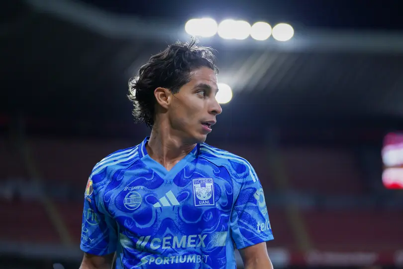 Diego Lainez con Tigres en el Clausura 2026 de la Liga MX | IMAGO 7