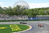 Charles Leclerc y Lewis Hamilton en el Gran Premio de Canadá de 2024 | AP