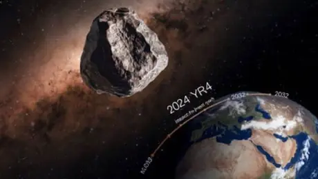 NASA alerta por asteroide 2024 YR4: ¿Cuándo podría impactar la Tierra?