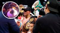 ¡Se fue antes de su pelea! Saúl ‘Canelo’ Álvarez abandona la arena previo a la llegada de David Benavidez