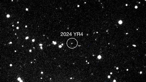 El asteroide YR4 fue detectado en 2024 por una estación ubicada en Chile/NASA