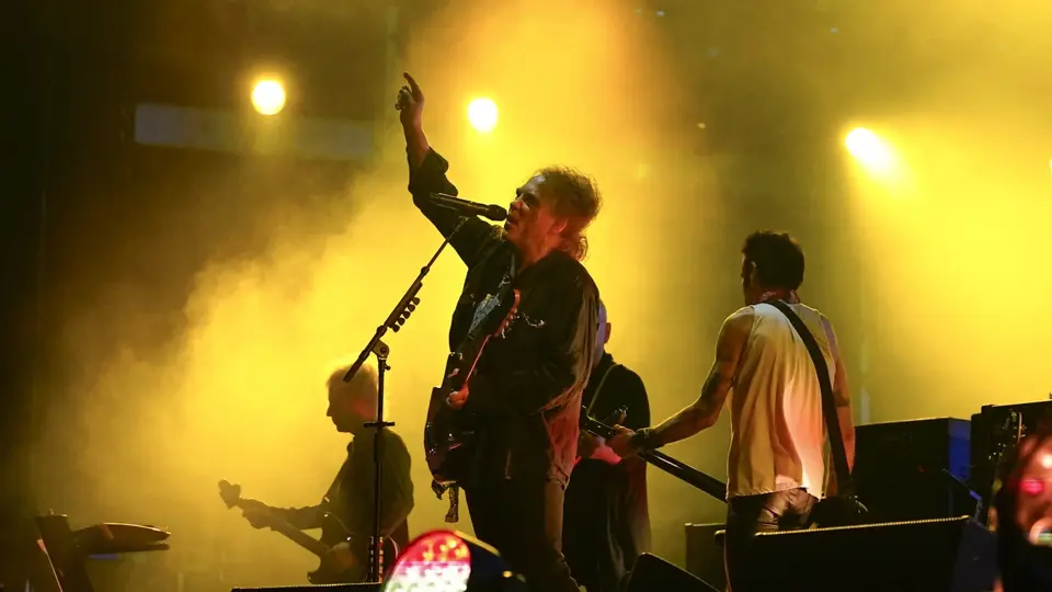 Robert Smith, vocalista de The Cure | AP