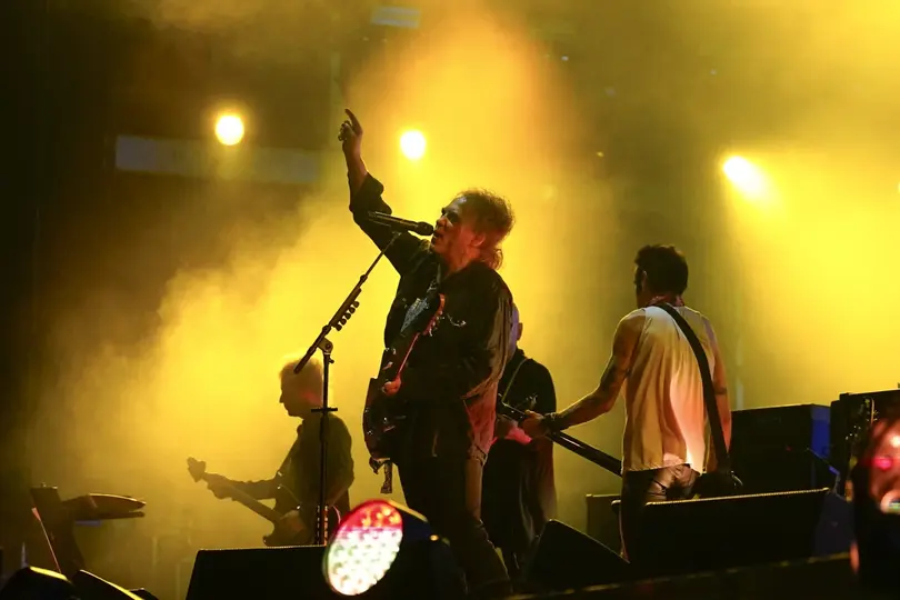 Robert Smith, vocalista de The Cure | AP