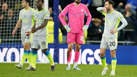 Manchester City empata con Everton l AP