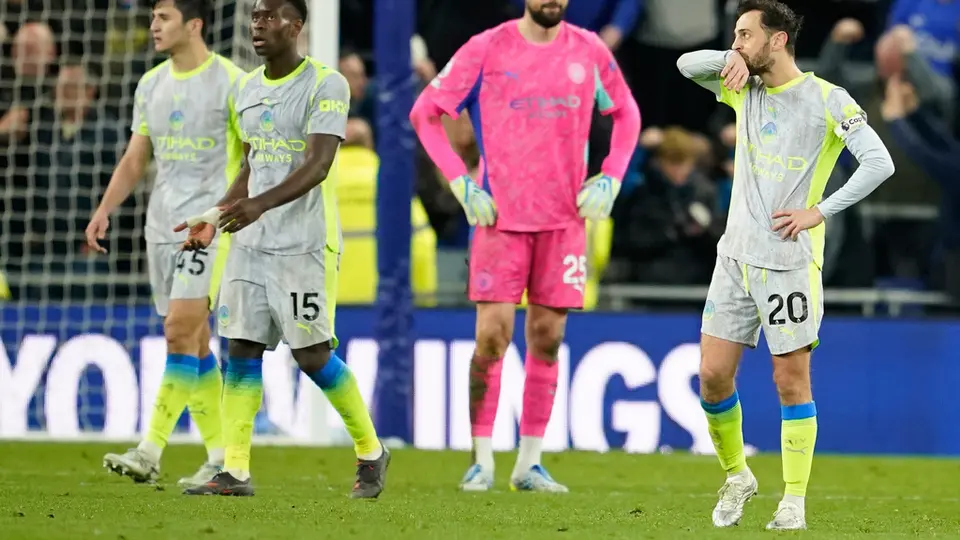 Manchester City empata con Everton l AP