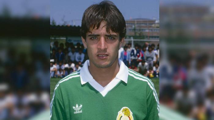 Javier 'Chícharo' Hernández, en el Mundial México 1986. l MEXSPORT
