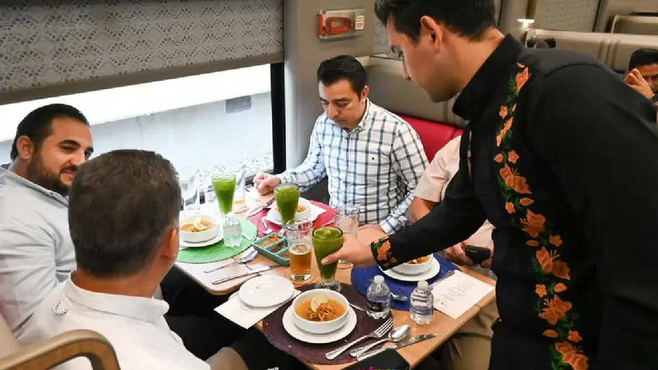 Tren Maya presenta su exclusivo Tren Restaurante con platillos de alta cocina ¿Cuál es su menú?