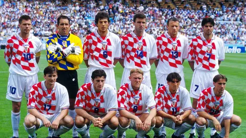 La selección de Croacia en Francia 98 | MEXSPORT