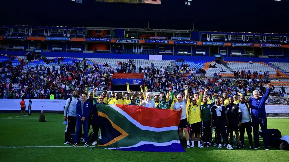 Pachuca recibió a Sudáfrica en el Estadio Hidalgo | X @Tuzos