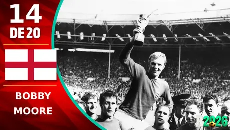 Leyendas mundialistas: Bobby Moore, el chico de oro que cambió a Inglaterra