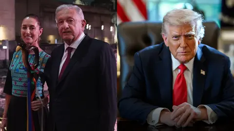 AMLO acusa embestida de EU contra México, defiende a Sheinbaum y se lanza contra Trump