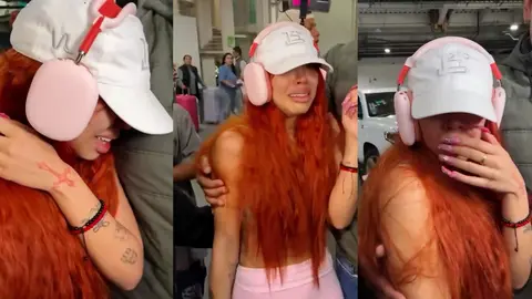Yeri Mua aparece llorando en el aeropuerto ¿Pero cuál fue el motivo?