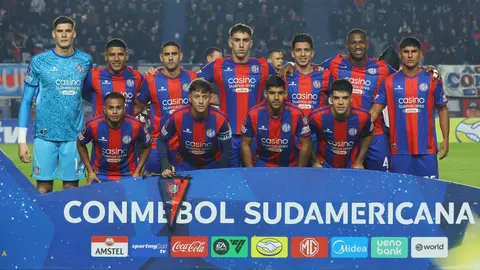 Jugadores de San Lorenzo en la Copa Sudamericana | AFP