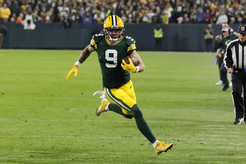 Christian Watson, jugador de los Packers | AP