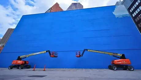 Artista demanda por 25 millones de dólares a la FIFA tras destrucción de icónico mural de ballenas en Dallas
