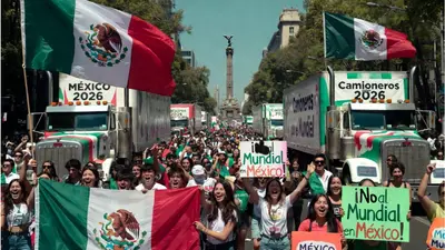 Generación Z y transportistas amenazan con megamarcha el día de la inauguración del Mundial 2026