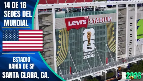 Estadios y sedes mundialistas: Levi´s Stadium (Santa Clara, California)