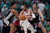 Jalen Brunson en el Juego 1 de la NBA Finals | AP