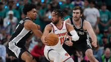 Jalen Brunson en el Juego 1 de la NBA Finals | AP