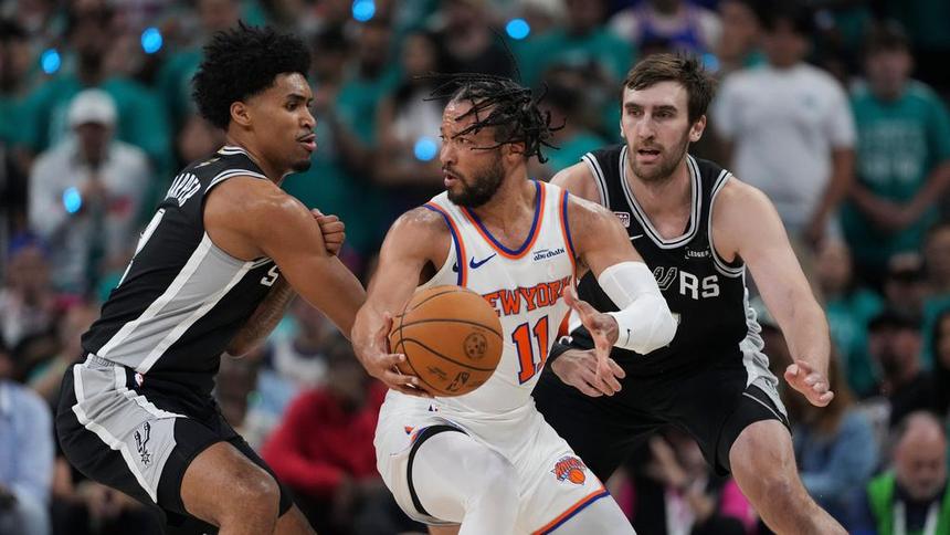 Jalen Brunson en el Juego 1 de la NBA Finals | AP