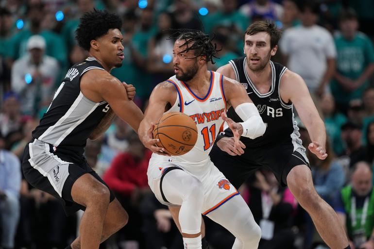 Jalen Brunson en el Juego 1 de la NBA Finals | AP