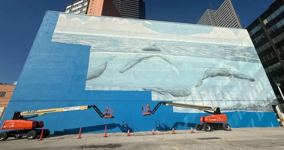 Así era el mural de las ballenas | Especial