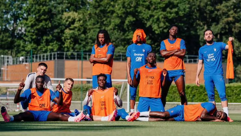 Selección de Francia en preparación rumbo a la Copa del Mundo | x:@equipedefrance