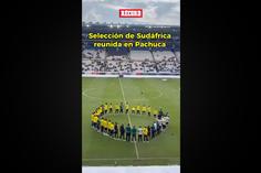 La Selección de Sudáfrica ya está en Pachuca