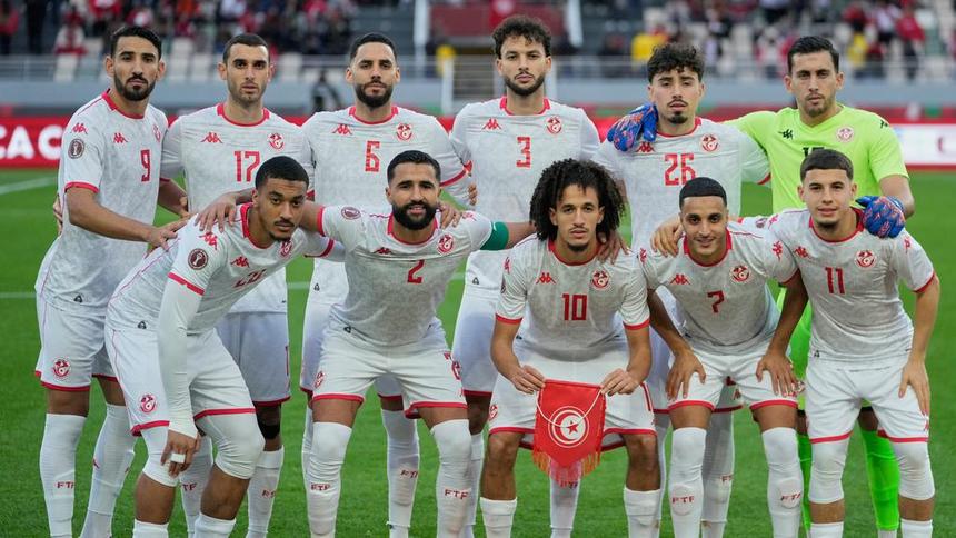 Selección de Túnez previo a un partido en la Copa Africana de Naciones | AP