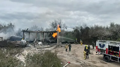 Las autoridades no han reportado personas fallecidas ni lesionadas como consecuencia de la explosión. / Gobierno de Puebla