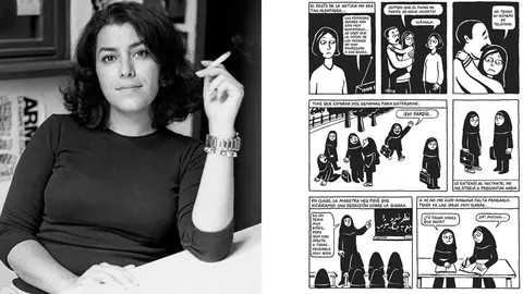 Su obra más reconocida fue 'Persépolis', un retrato de cómo vivió su infancia en Irán / Especial