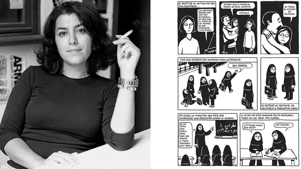 Su obra más reconocida fue 'Persépolis', un retrato de cómo vivió su infancia en Irán / Especial