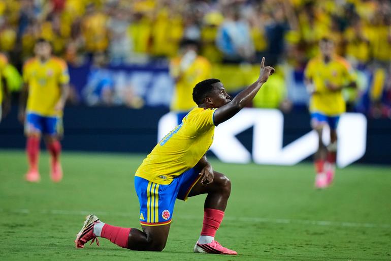 Jhon Arias, jugador de Colombia | AP