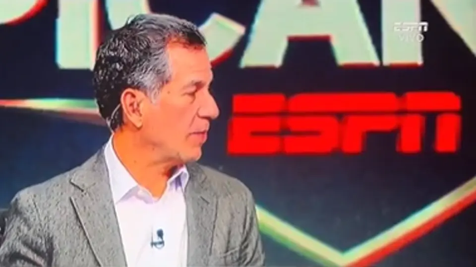 Javier Alarcón en Futbol Picante | CAPTURA DE PANTALLA
