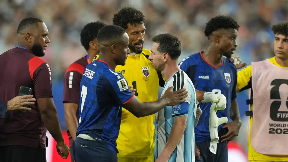 Lionel Messi vs Cabo Verde | AP
