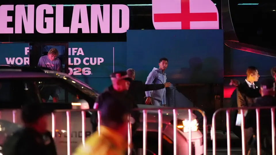 Llegada de Selección de Inglaterra | AP