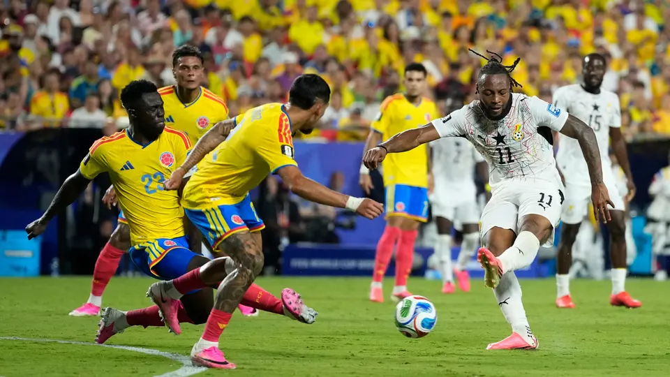 Colombia vs Ghana l AP