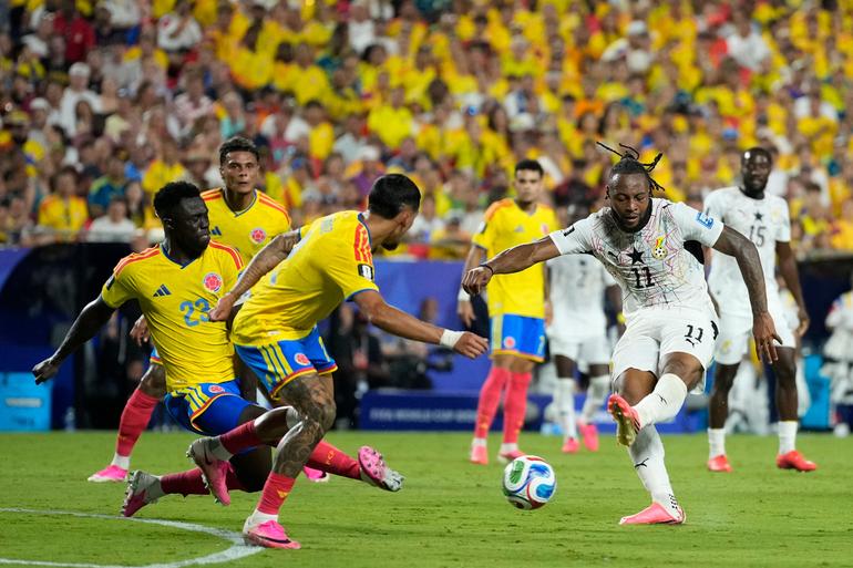 Colombia vs Ghana l AP