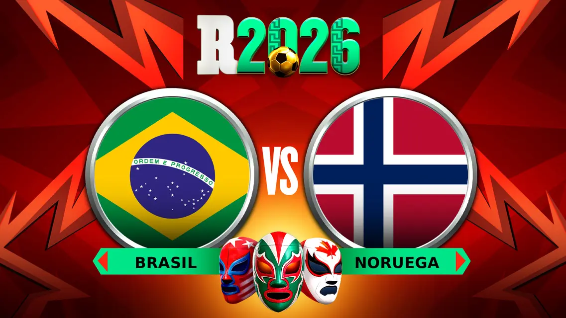 Brasil vs Noruega EN VIVO Copa del Mundo 2026 Octavos de Final 