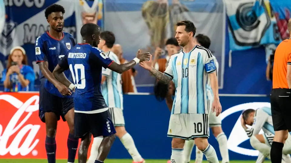 Lionel Messi vs Cabo Verde | AP