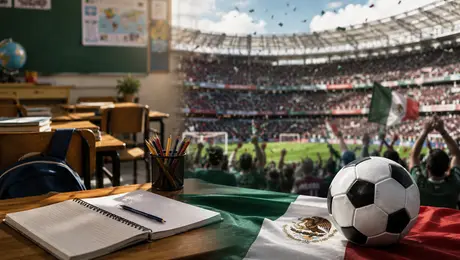 ¿Hay clases el 6 de julio por el partido de México vs Inglaterra? Estos alumnos descansan