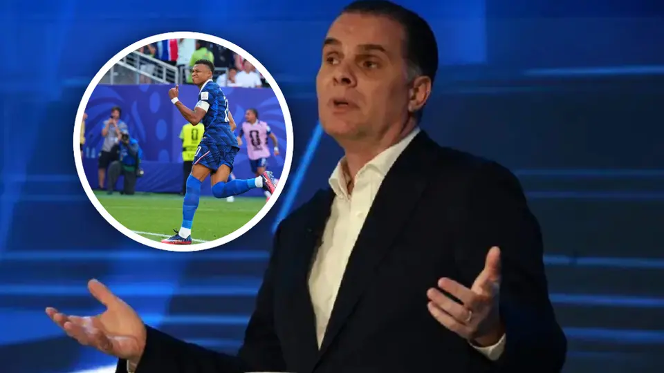 Christian Martinoli llama "el dictador de Madrid" a Kylian Mbappé durante el Francia contra Paraguay