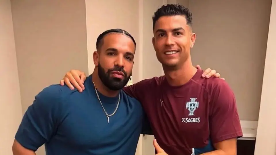 Drake y Cristiano Ronaldo juntos en Toronto
