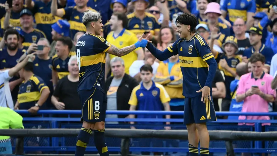 Carlos Palacios con Boca Juniors | AFP