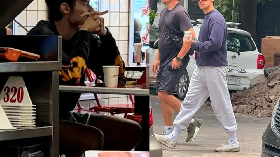 El cantante ha sido captado disfrutando de la CDMX. / Redes