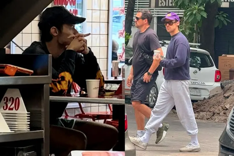 El cantante ha sido captado disfrutando de la CDMX. / Redes