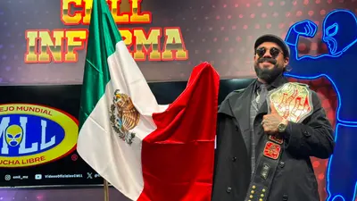 Andrade El Ídolo tiene claros sus siguientes objetivos de la Don Callis Family: “Quiero el Campeonato Mundial Pesado del CMLL”